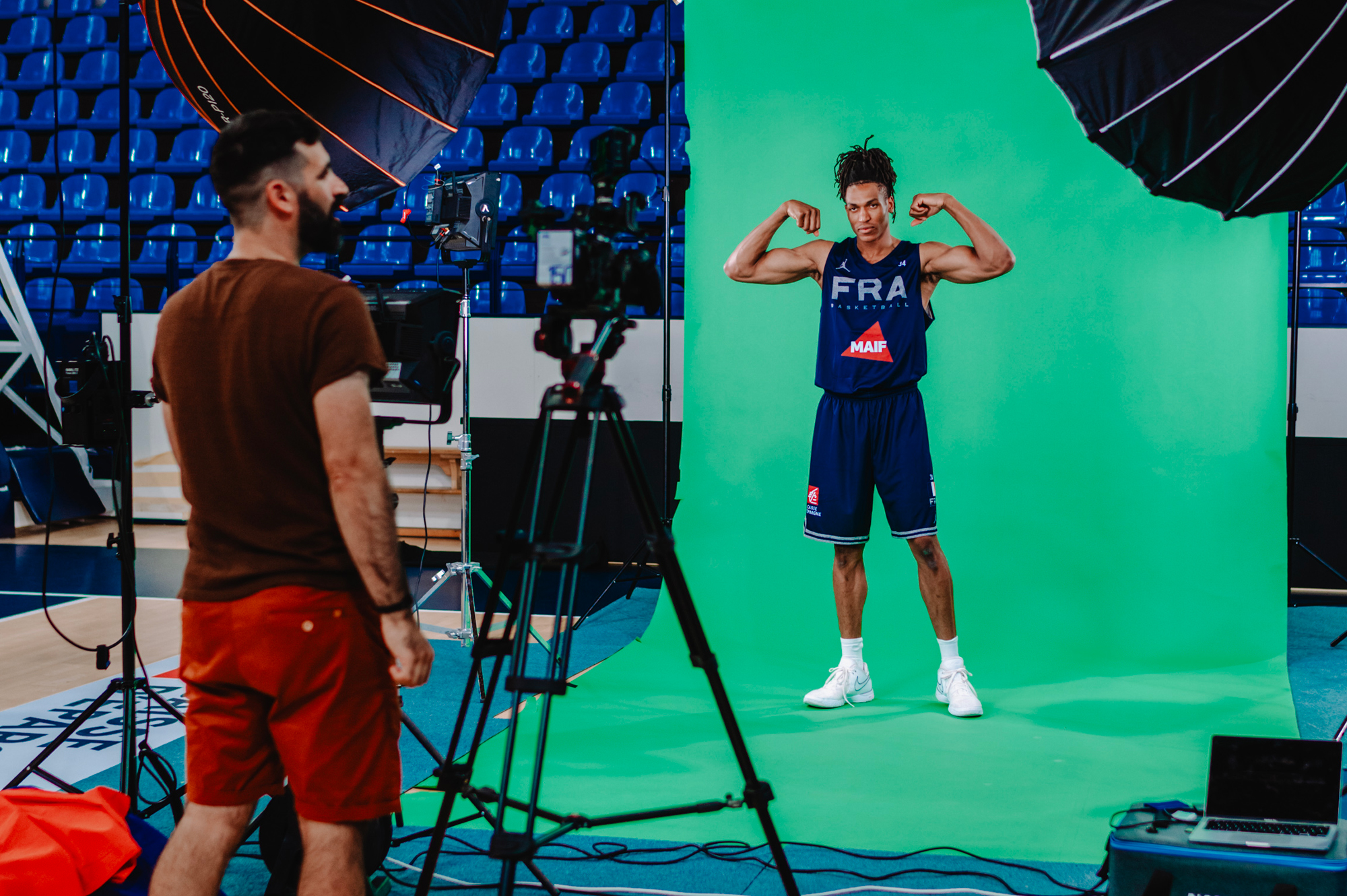 tournage équipe de France basket_1